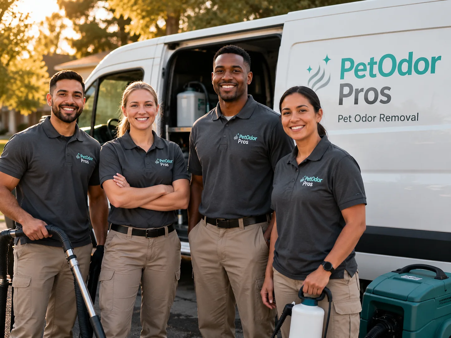 Pet Odor Removal team serving Navarro, CA